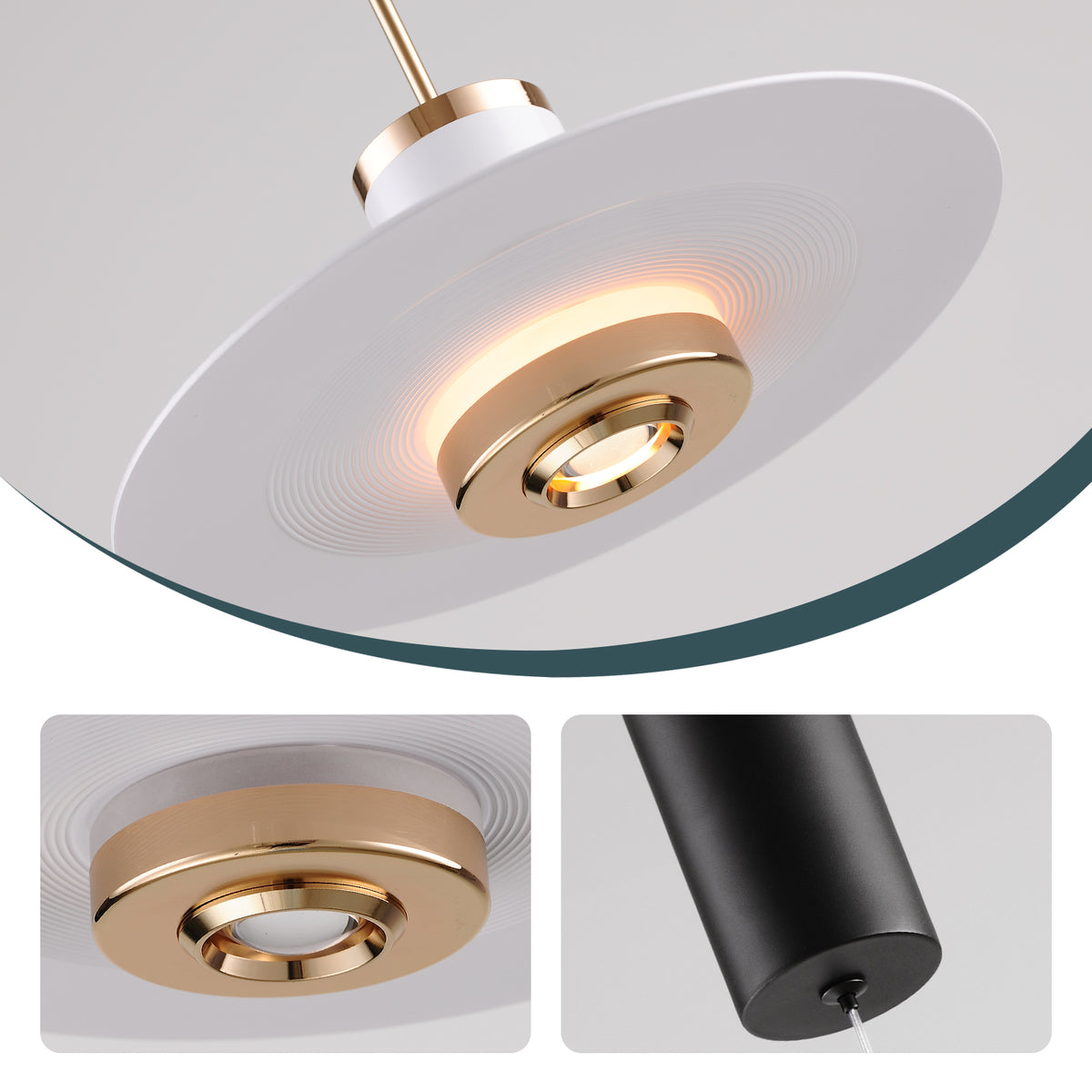 SOLIN  moderne hanglamp met ronde kap
