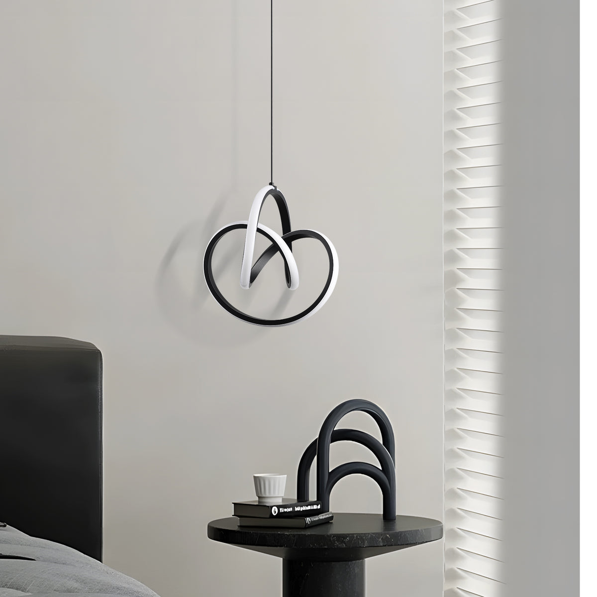 ARIA hanglamp met verlichte bogen