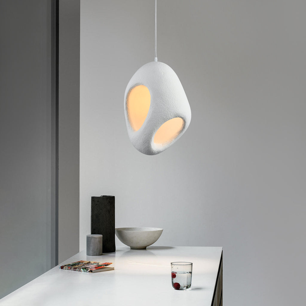 NUMA handgemaakte witte hanglamp