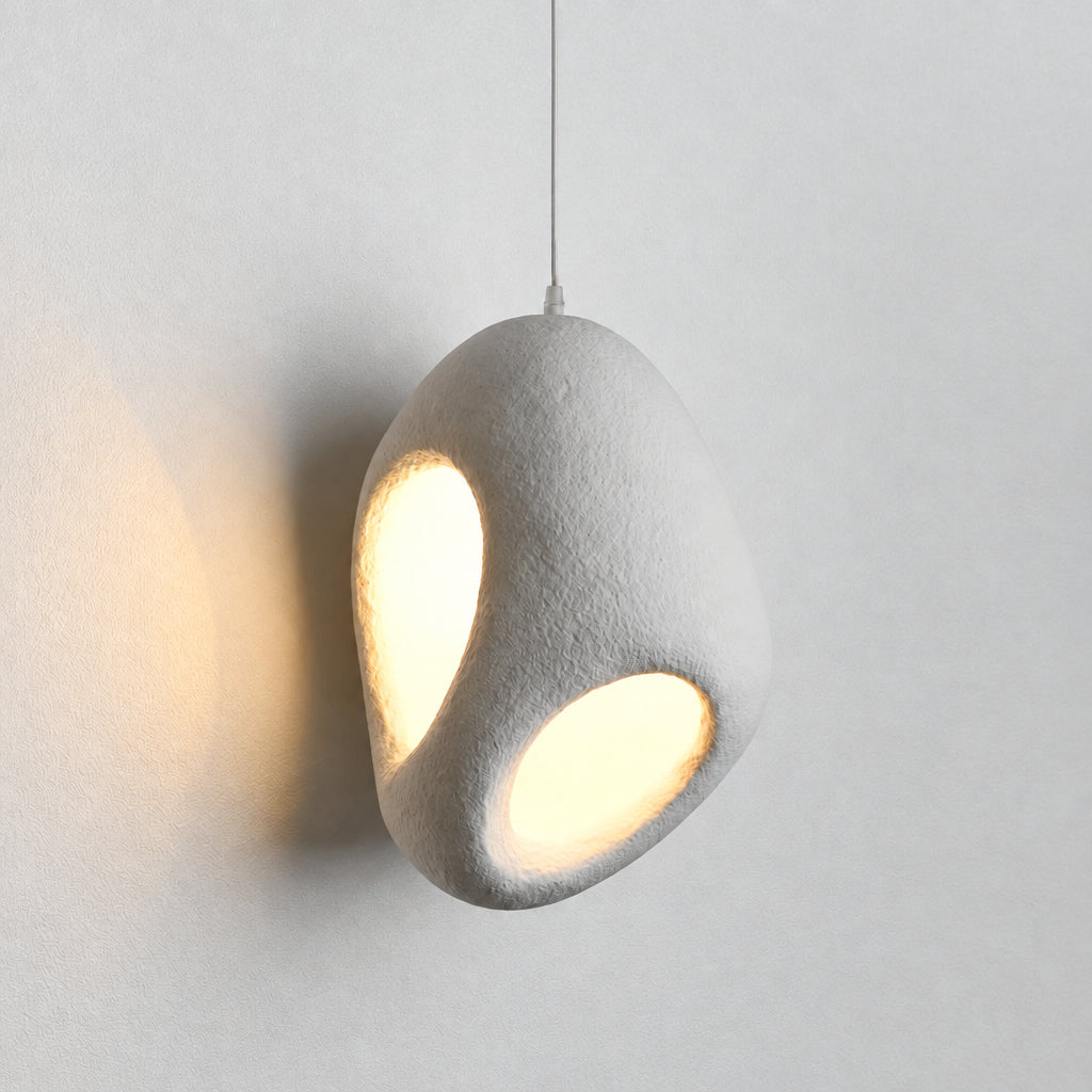 NUMA handgemaakte witte hanglamp