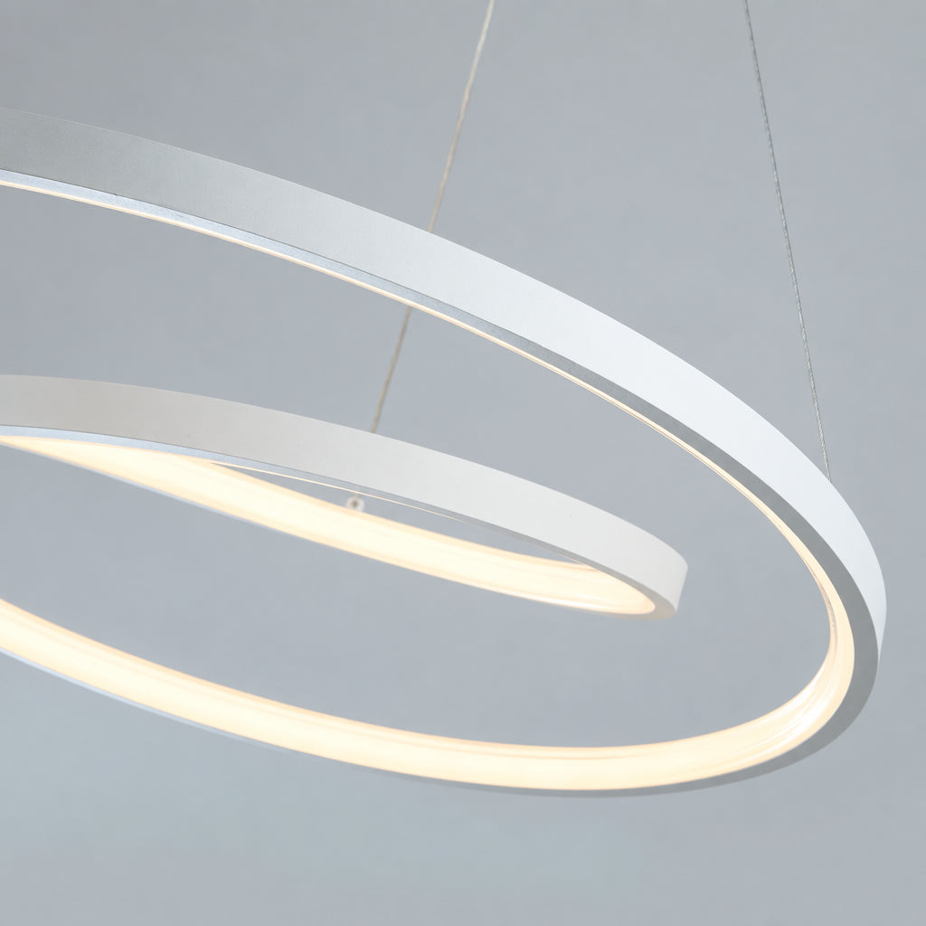 DUET dimbare LED hanglamp met dubbele ring
