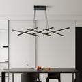 VLECHT uitschuifbare, dimbare LED hanglamp zwart