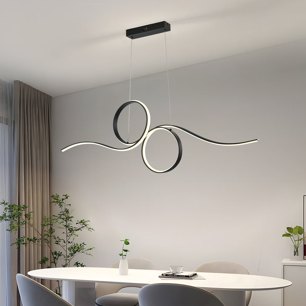 LIORA dimbare LED hanglamp met dubbele lus