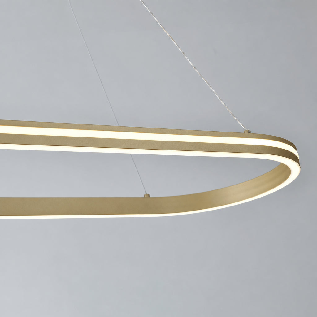 ELVA dimbare ovale LED hanglamp