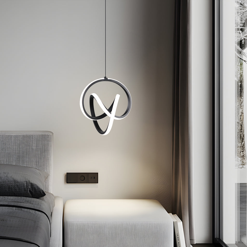 ARIA hanglamp met verlichte bogen