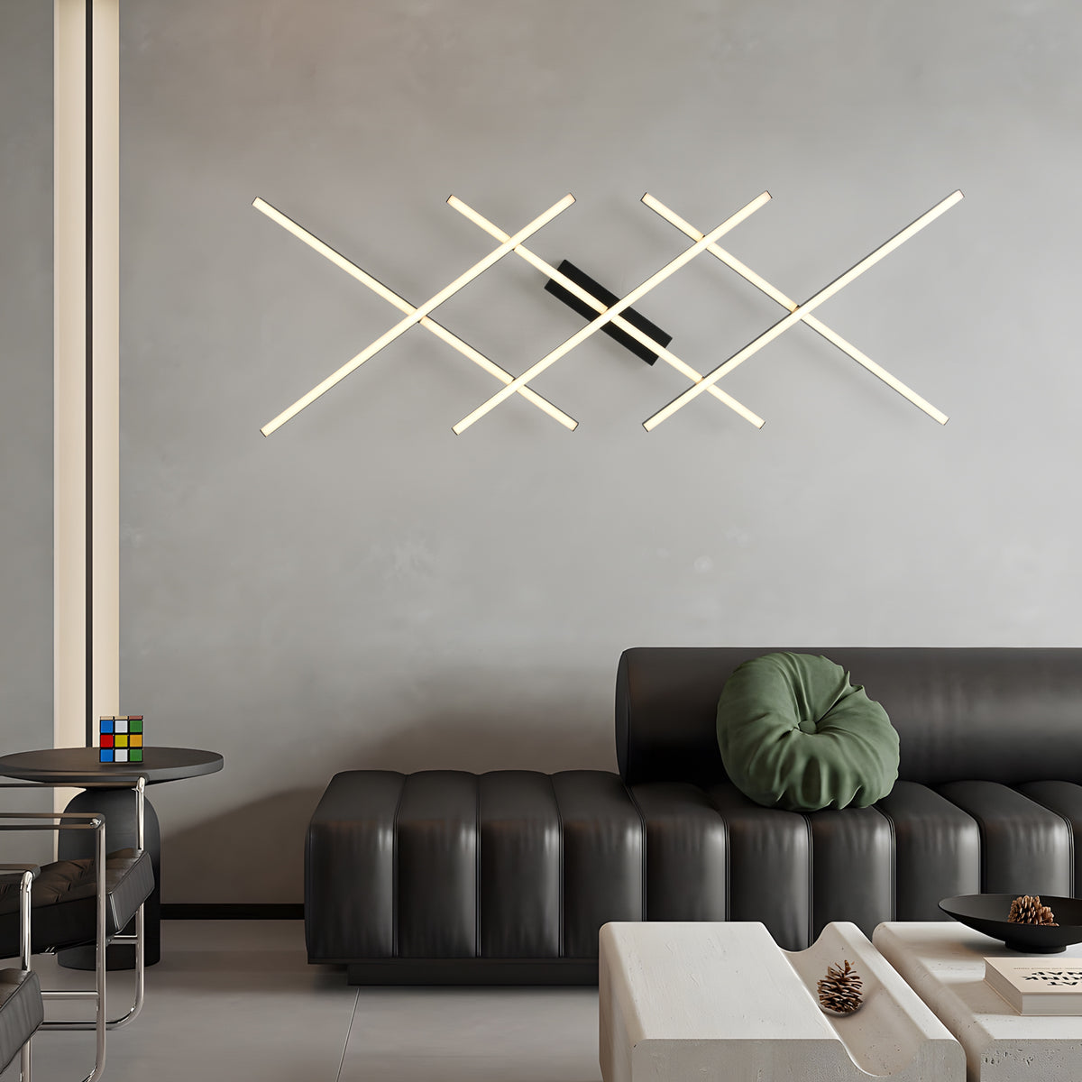 KRUISLICHT verstelbare, dimbare LED plafondlamp