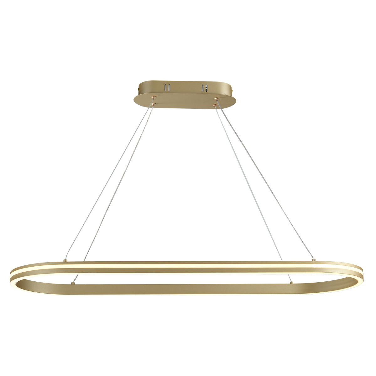 ELVA dimbare ovale LED hanglamp