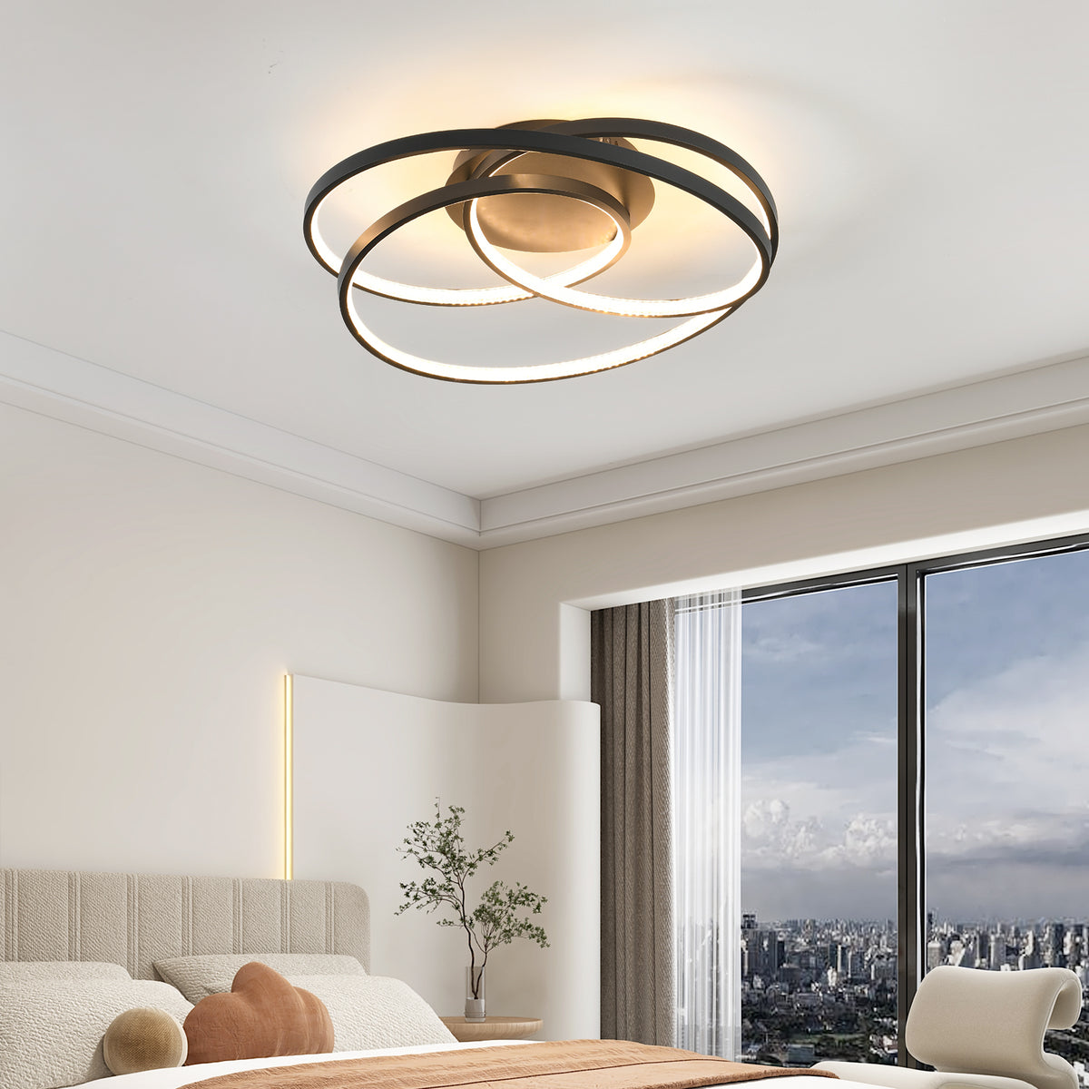 LUNA  Moderne LED Plafondlamp