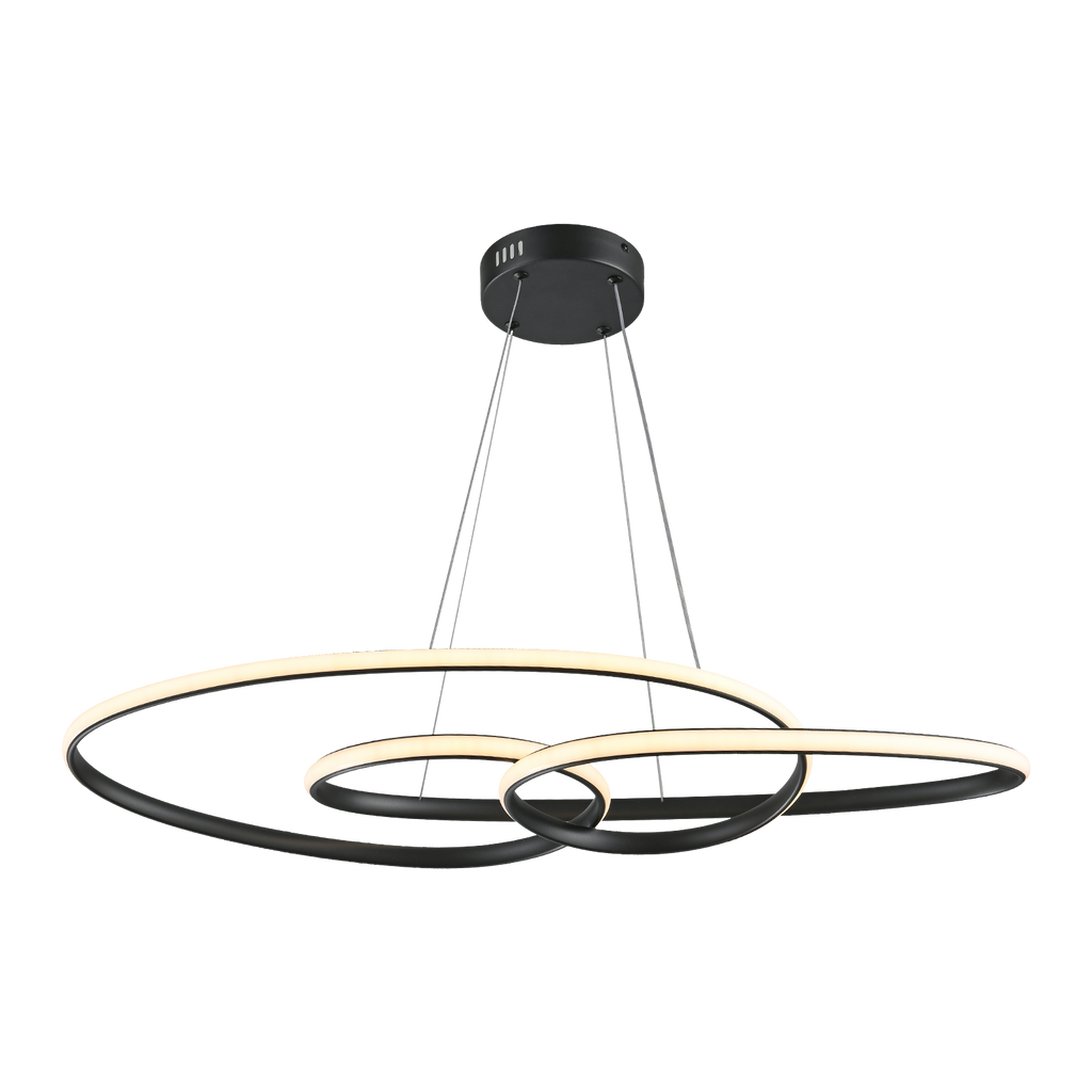 CIRKEL dimbare LED hanglamp met drie ringen