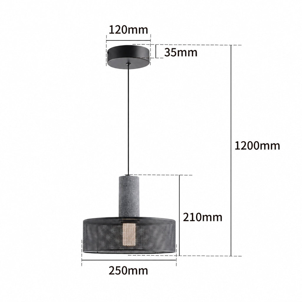 TRITON  moderne hanglamp in drie kapvormen