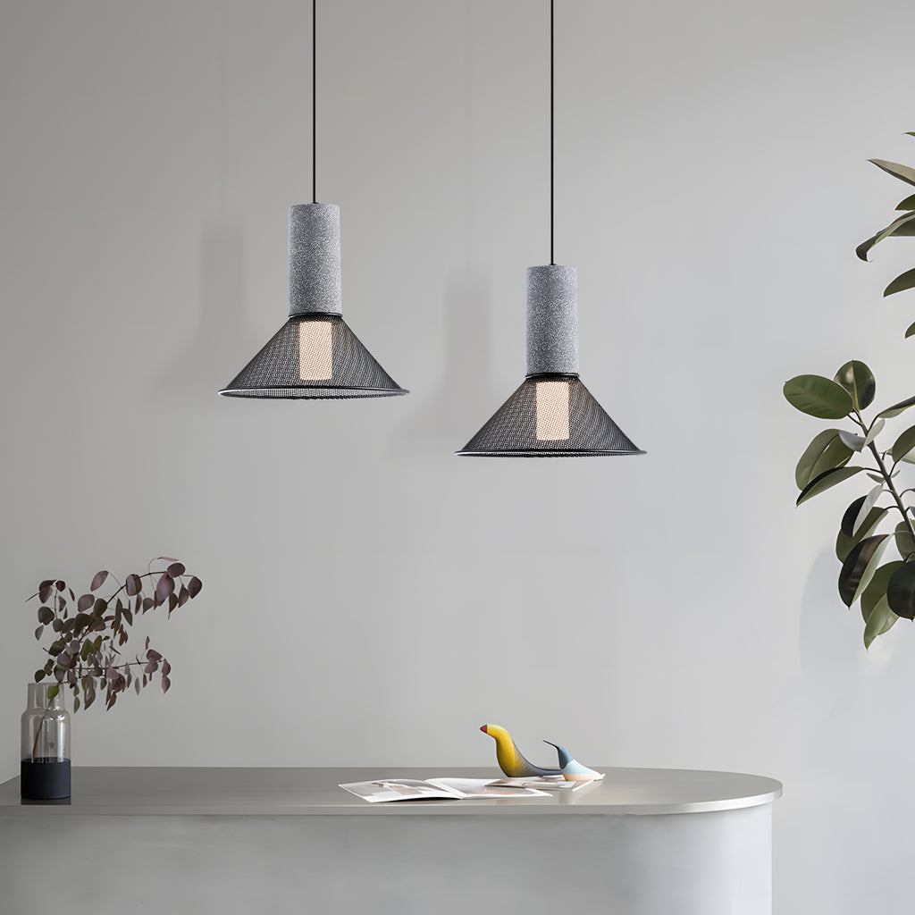 TRITON  moderne hanglamp in drie kapvormen