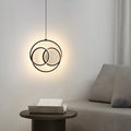 NEXO hanglamp met drie verweven ringen
