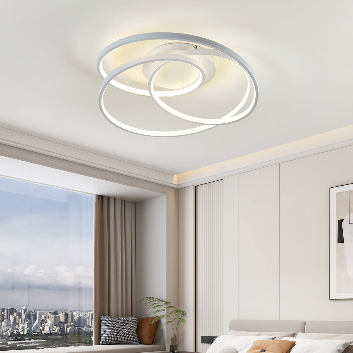 LUNA  Moderne LED Plafondlamp