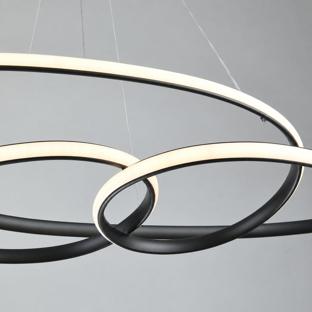 CIRKEL dimbare LED hanglamp met drie ringen