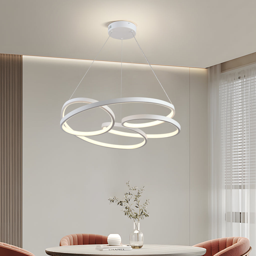 NOVA moderne zwarte LED-hanglamp