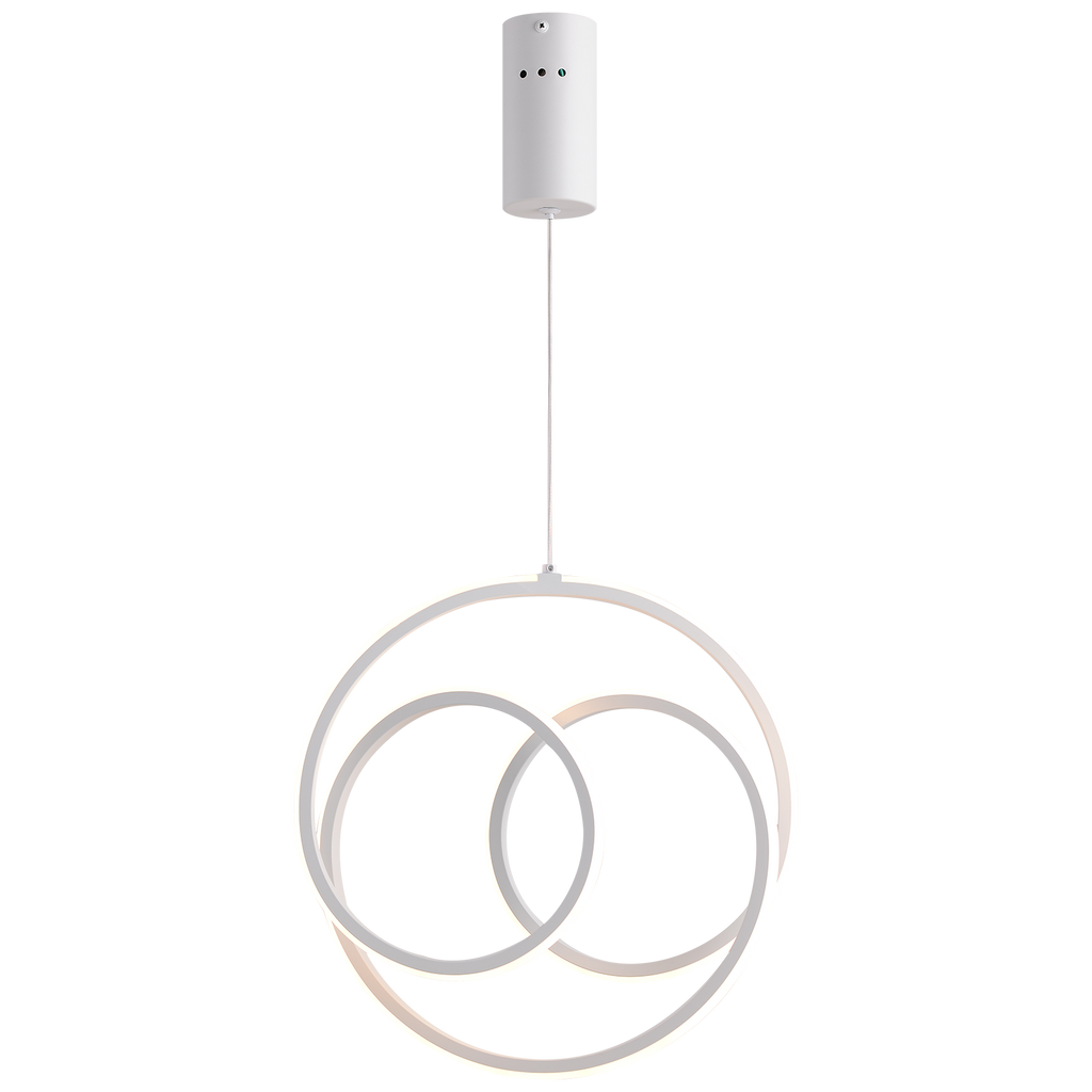 NEXO hanglamp met drie verweven ringen
