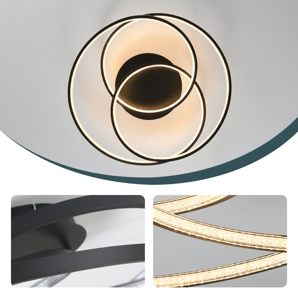 LUNA  Moderne LED Plafondlamp