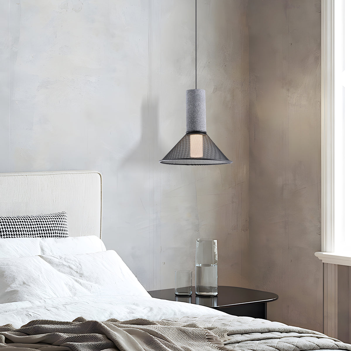 TRITON  moderne hanglamp in drie kapvormen