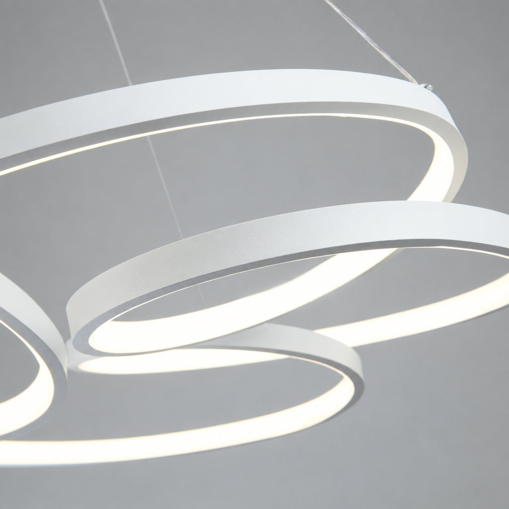 NOVA moderne zwarte LED-hanglamp