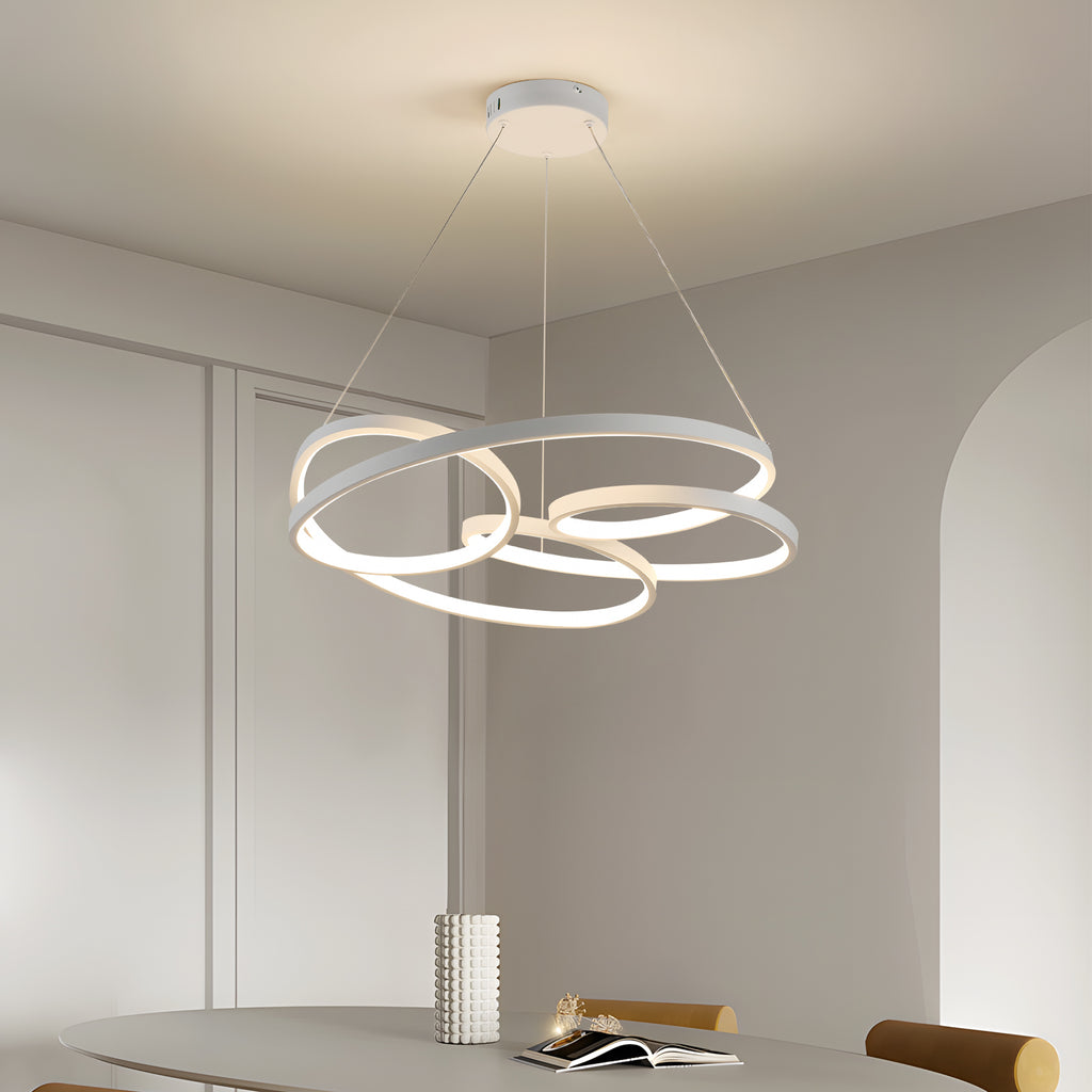 NOVA moderne zwarte LED-hanglamp