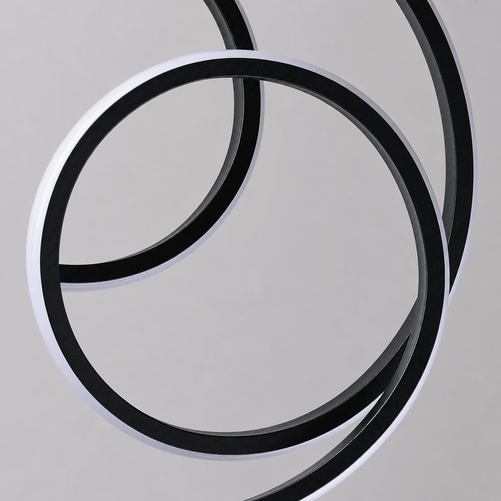 NEXO hanglamp met drie verweven ringen