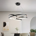 NOVA moderne zwarte LED-hanglamp