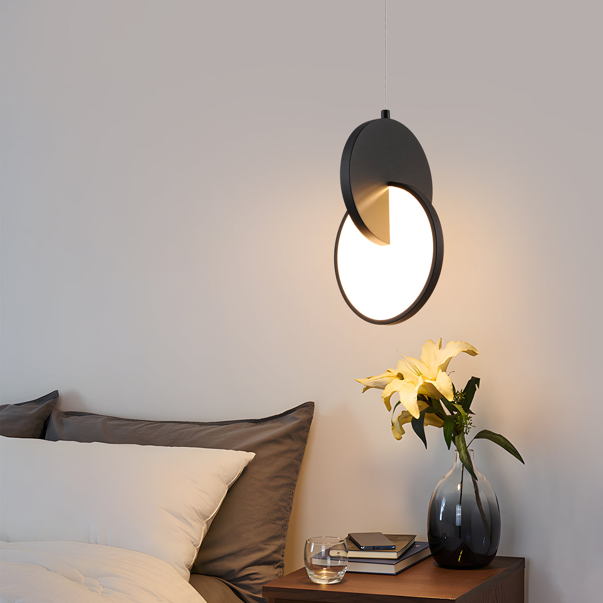 NEMI  hanglamp met verlichte lus