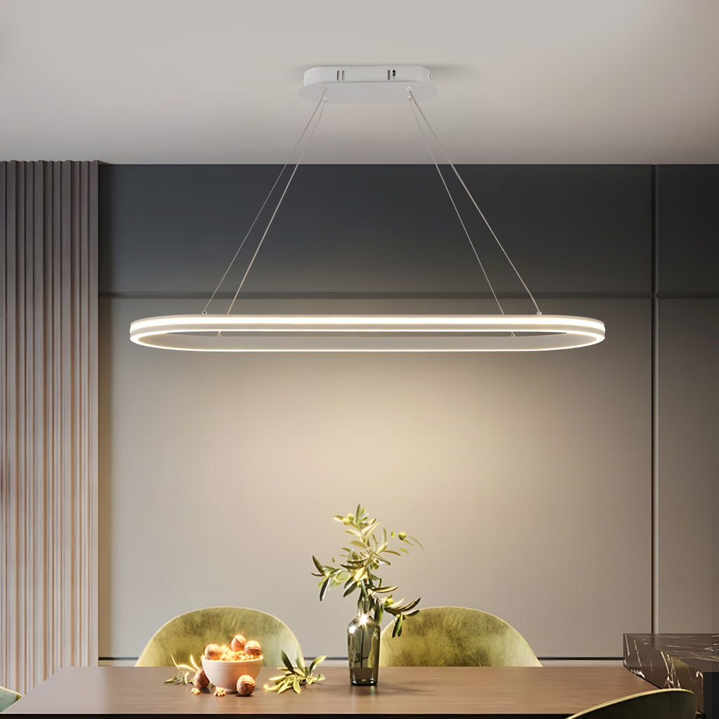 ELVA dimbare ovale LED hanglamp