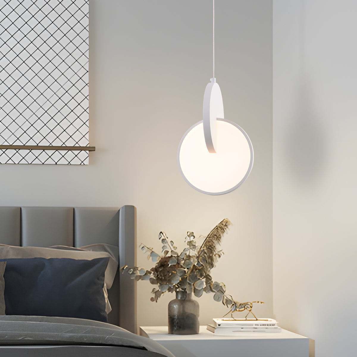 NEMI  hanglamp met verlichte lus