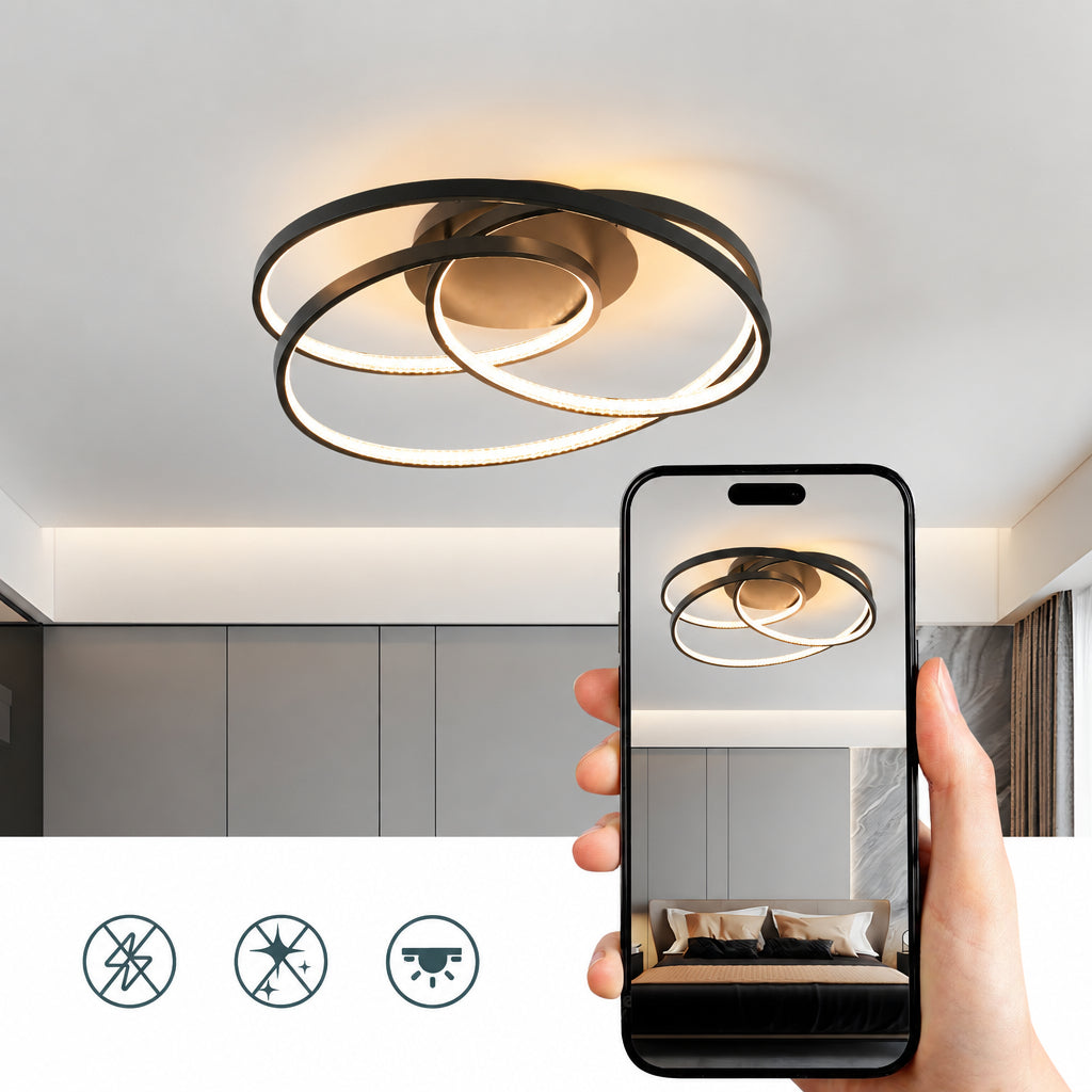 LUNA  Moderne LED Plafondlamp