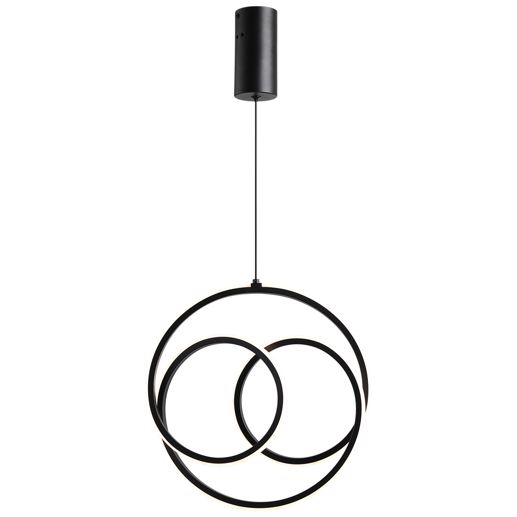 NEXO hanglamp met drie verweven ringen