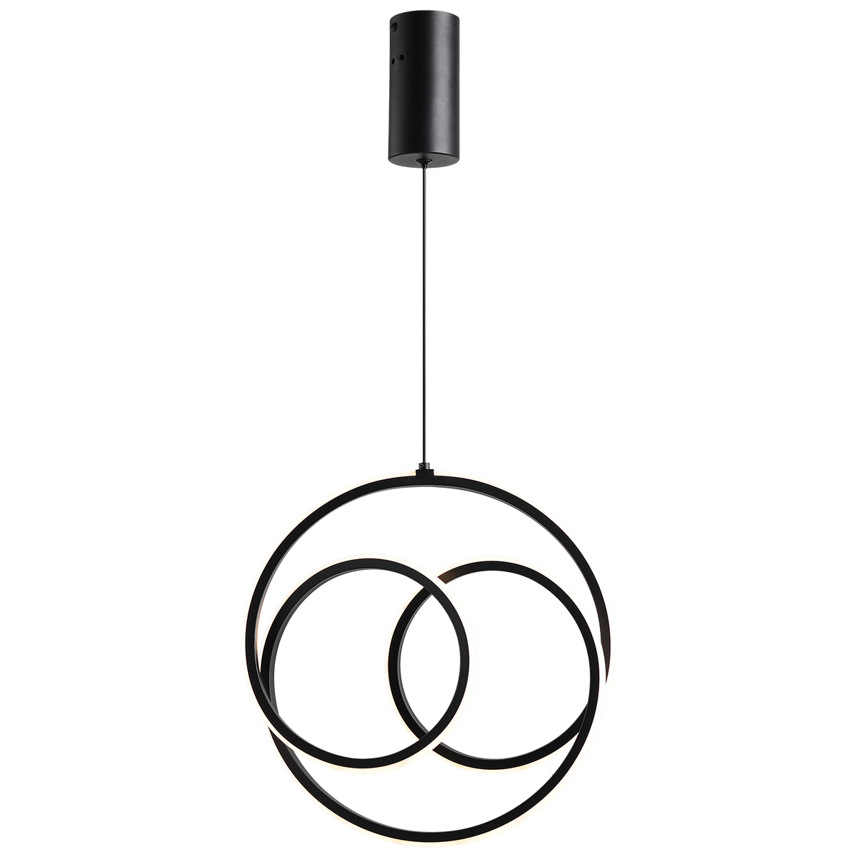 NEXO hanglamp met drie verweven ringen